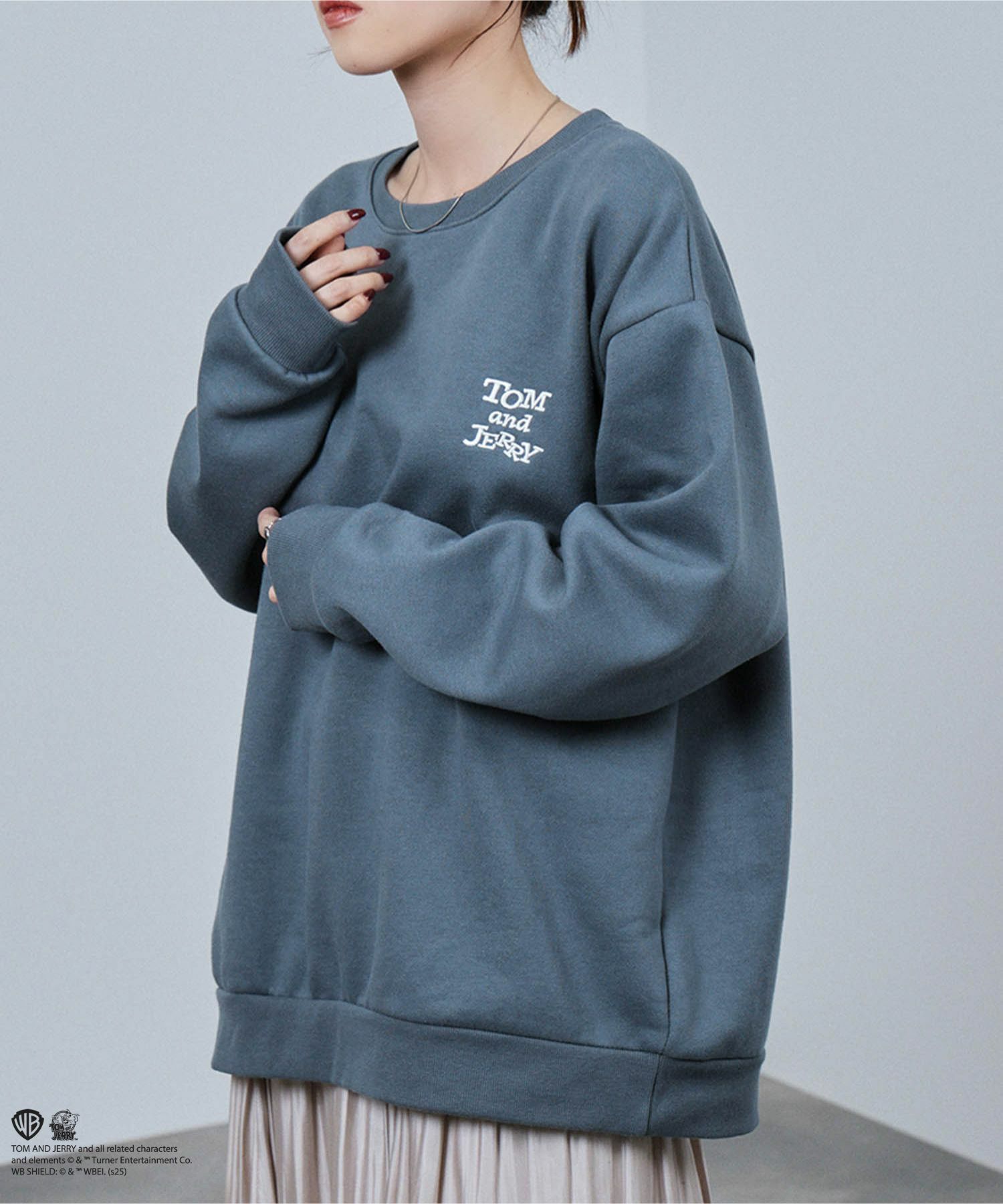 Tom and Jerry サガラ刺繍トレーナー メンズ商品サムネイル-18