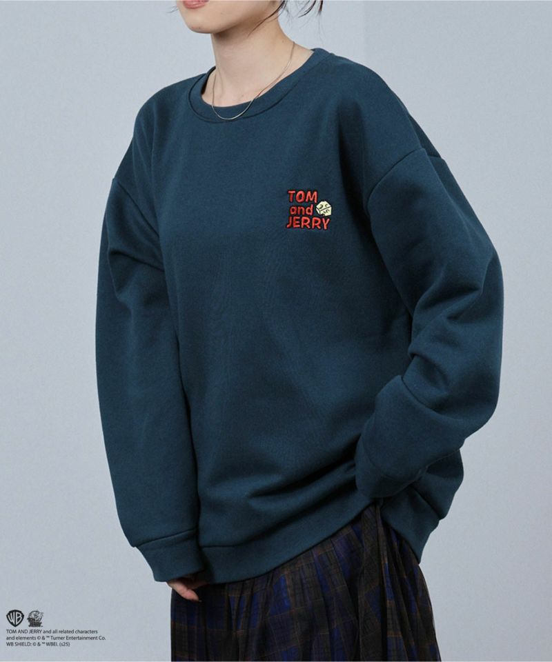 Tom and Jerry トム ジェリー タフィー サガラトレーナー メンズ商品画像-5