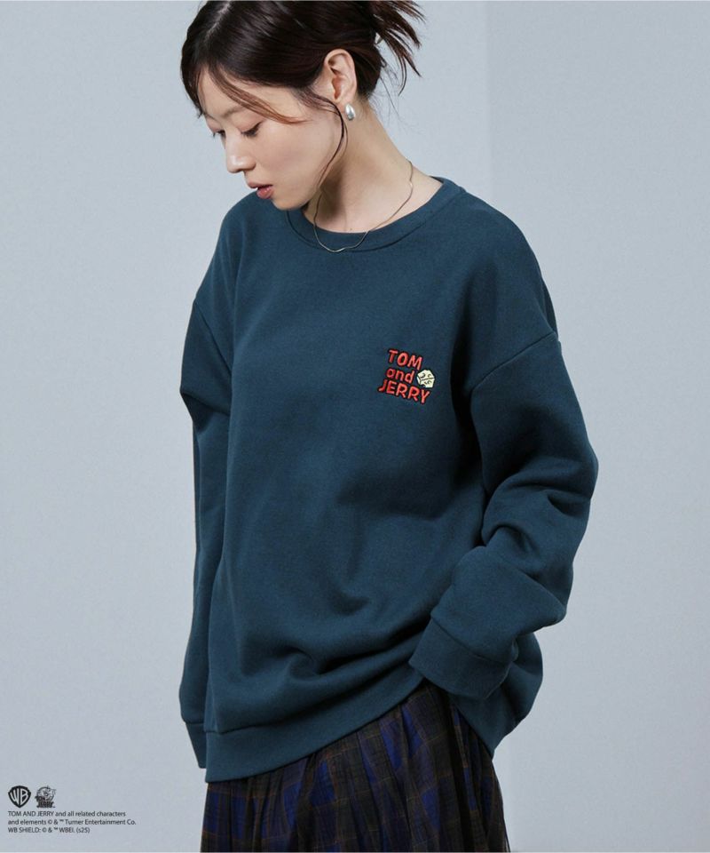 Tom and Jerry トム ジェリー タフィー サガラトレーナー メンズ商品画像-6