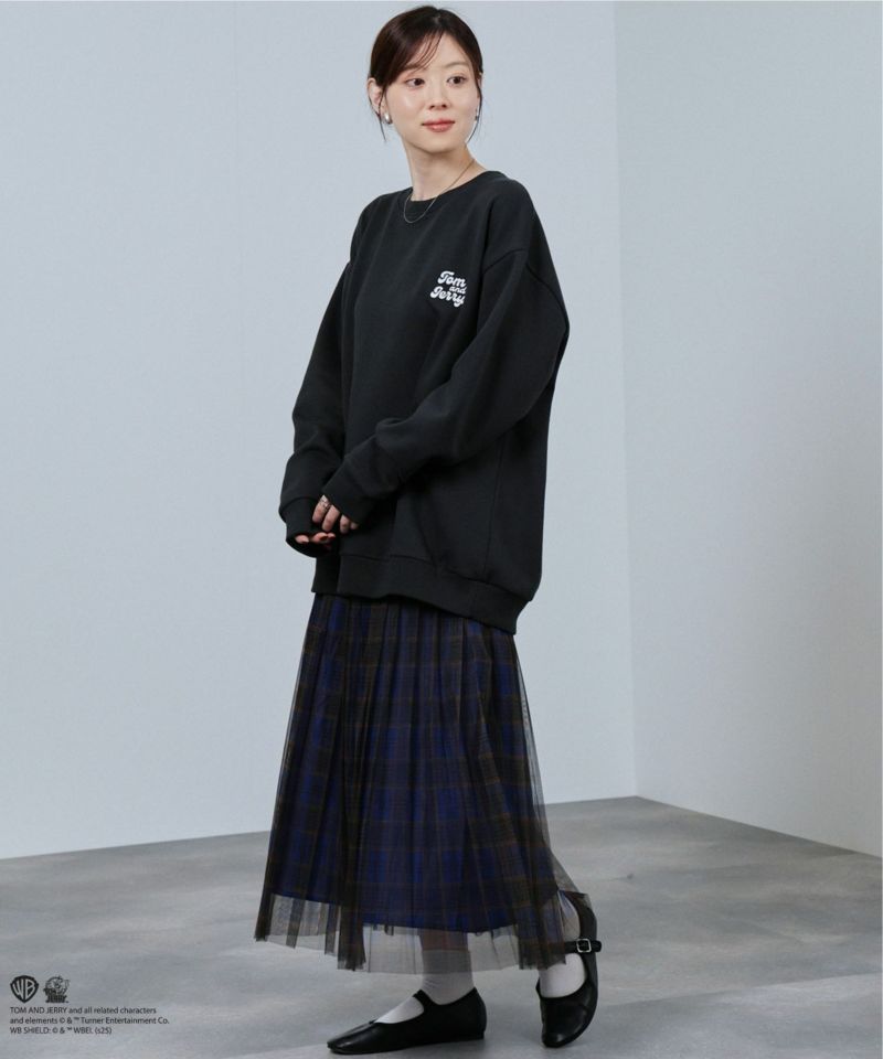 Tom and Jerry トム ジェリー タフィー サガラトレーナー メンズ商品画像-17