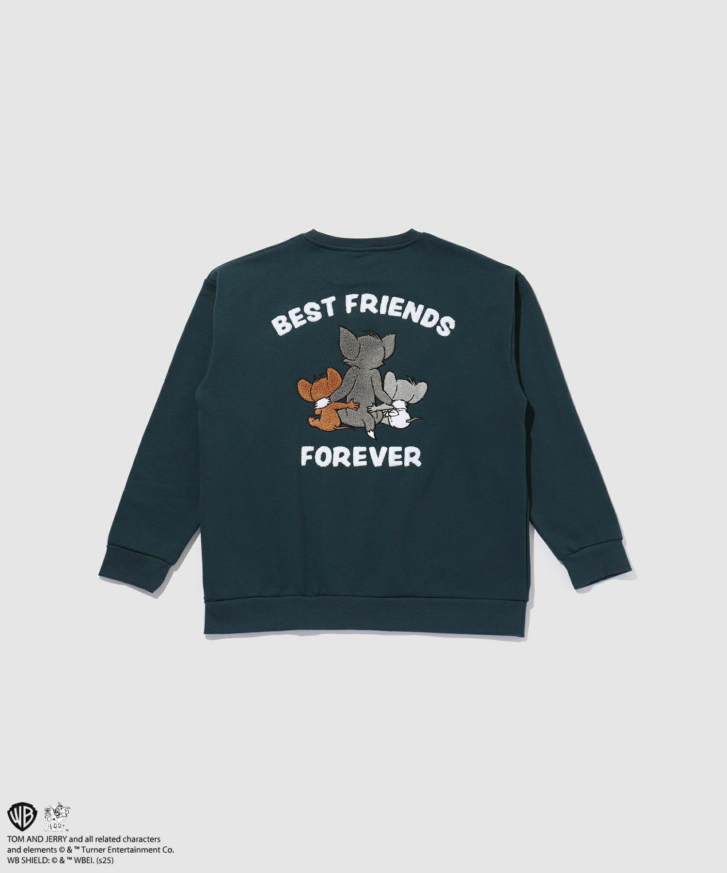 Tom and Jerry トム ジェリー タフィー サガラトレーナー メンズ商品画像-19