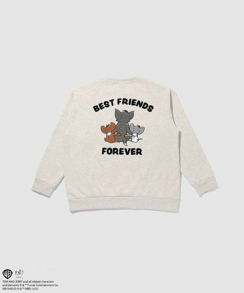 Tom and Jerry トム ジェリー タフィー サガラトレーナー メンズ商品画像-20