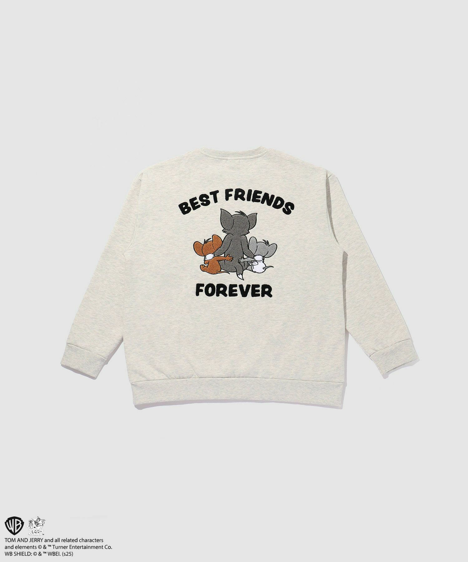 Tom and Jerry トム ジェリー タフィー サガラトレーナー メンズ商品画像-20