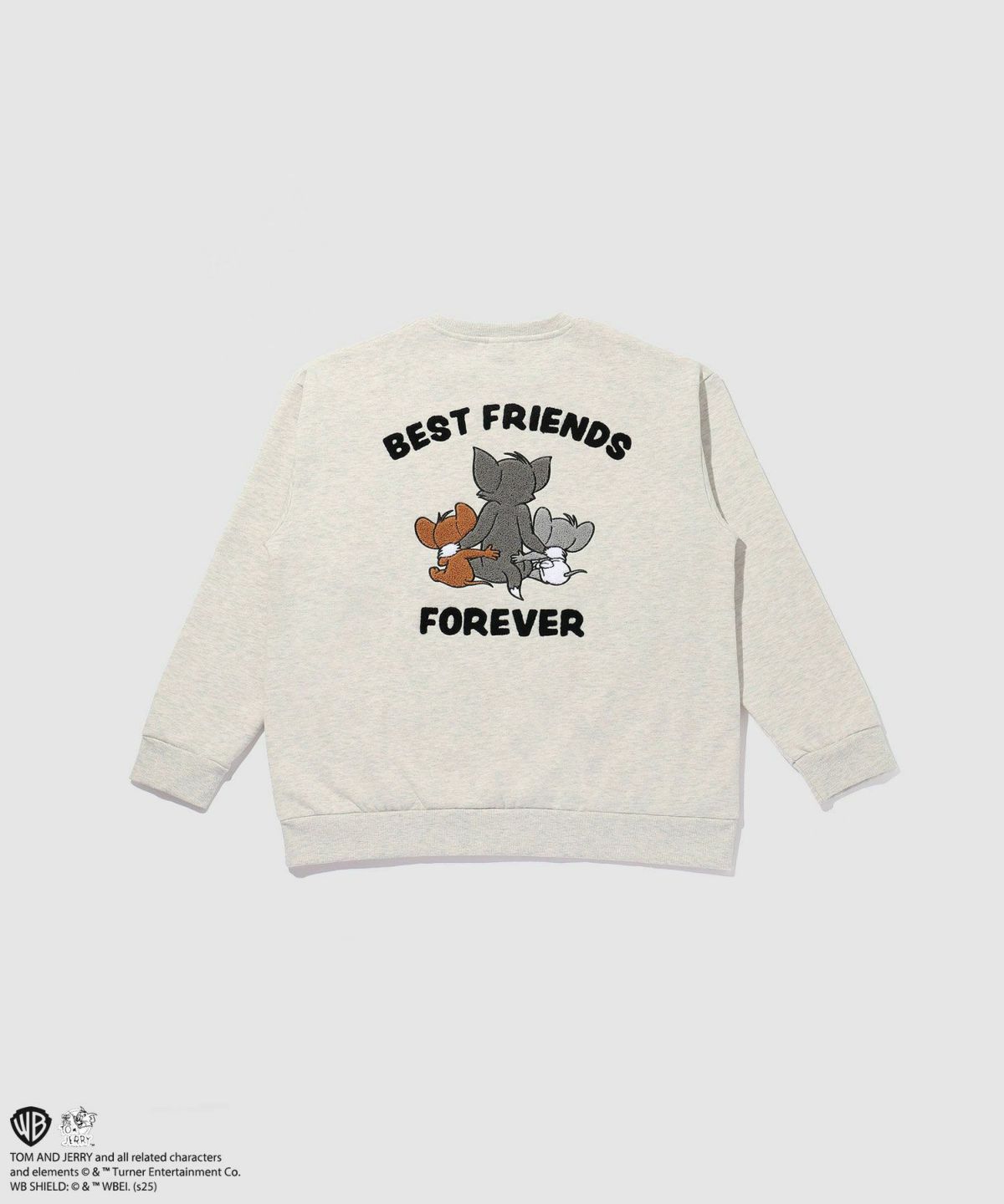 Tom and Jerry トム ジェリー タフィー サガラトレーナー メンズ