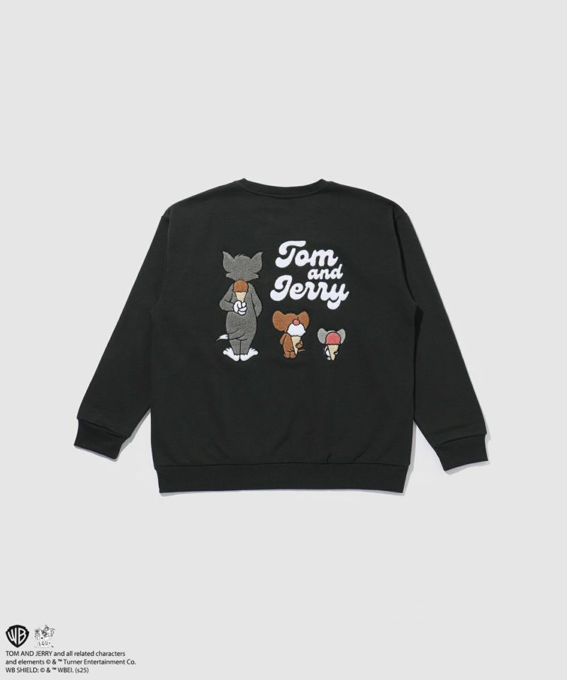 Tom and Jerry トム ジェリー タフィー サガラトレーナー メンズ商品画像-21