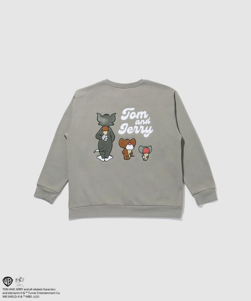 Tom and Jerry トム ジェリー タフィー サガラトレーナー メンズ商品画像-22
