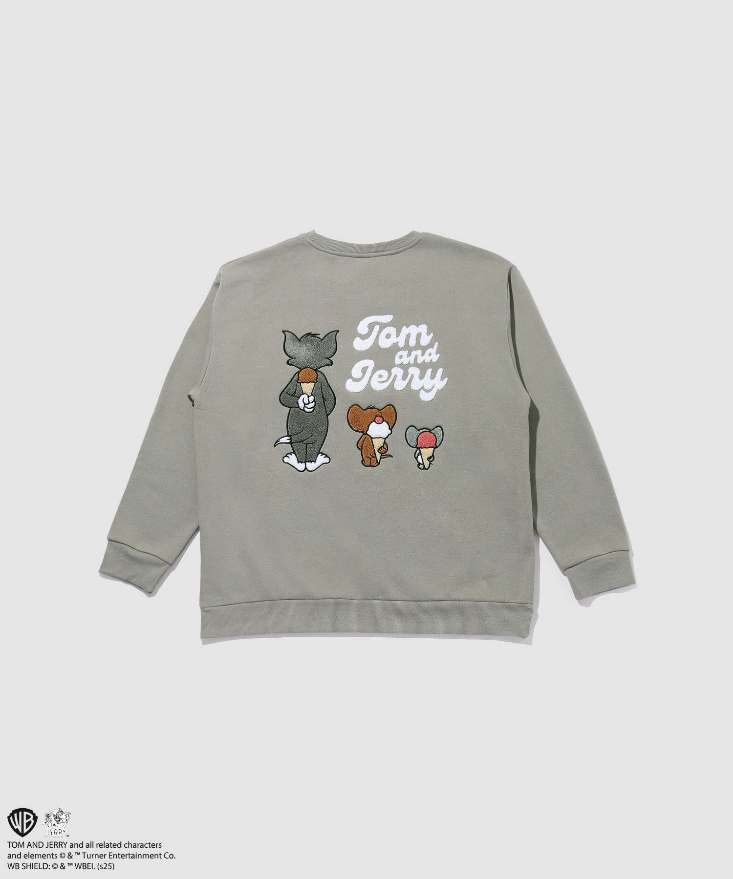 Tom and Jerry トム ジェリー タフィー サガラトレーナー メンズ商品画像-22