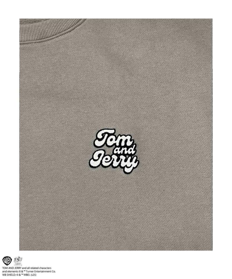 Tom and Jerry トム ジェリー タフィー サガラトレーナー メンズ商品画像-25