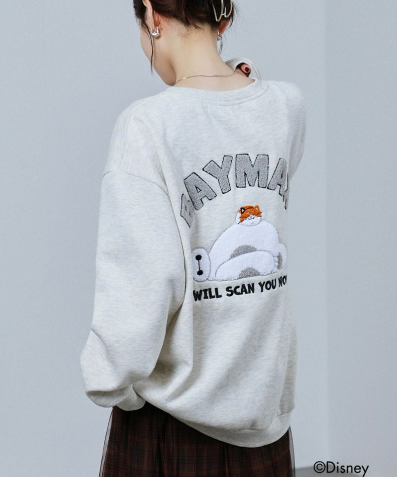 Disney 『ベイマックス』 / 寝そべりサガラトレーナー メンズ