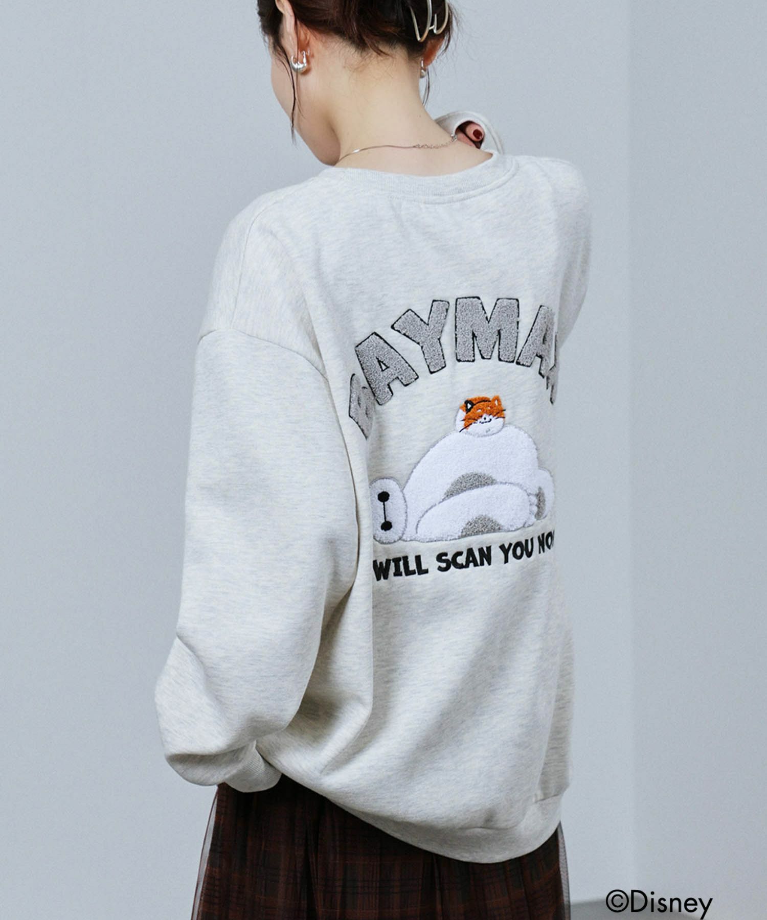 Disney 『ベイマックス』 / 寝そべりサガラトレーナー メンズ商品画像-4