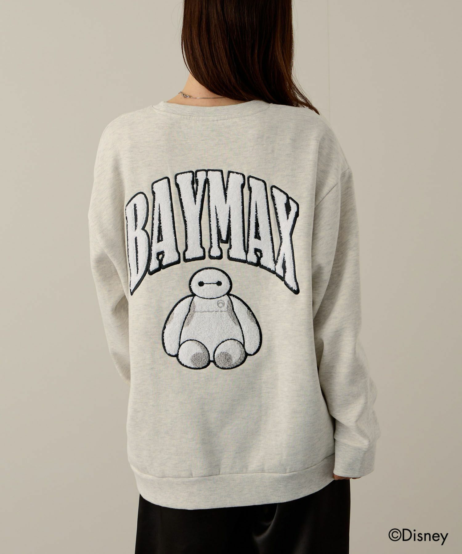 Disney 『ベイマックス』 / アーチロゴサガラトレーナー メンズ商品画像-1