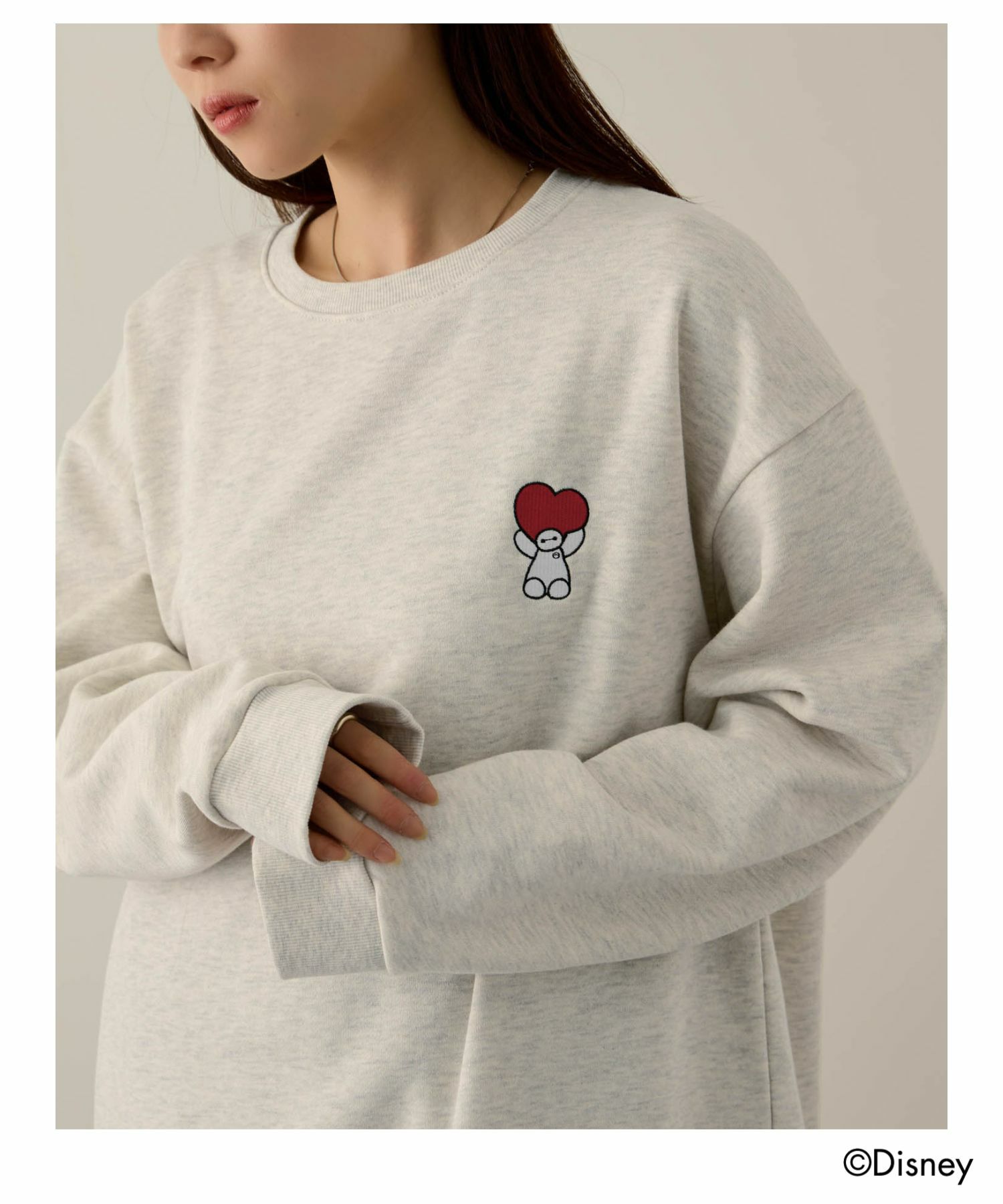 Disney 『ベイマックス』 / アーチロゴサガラトレーナー メンズ商品画像-3