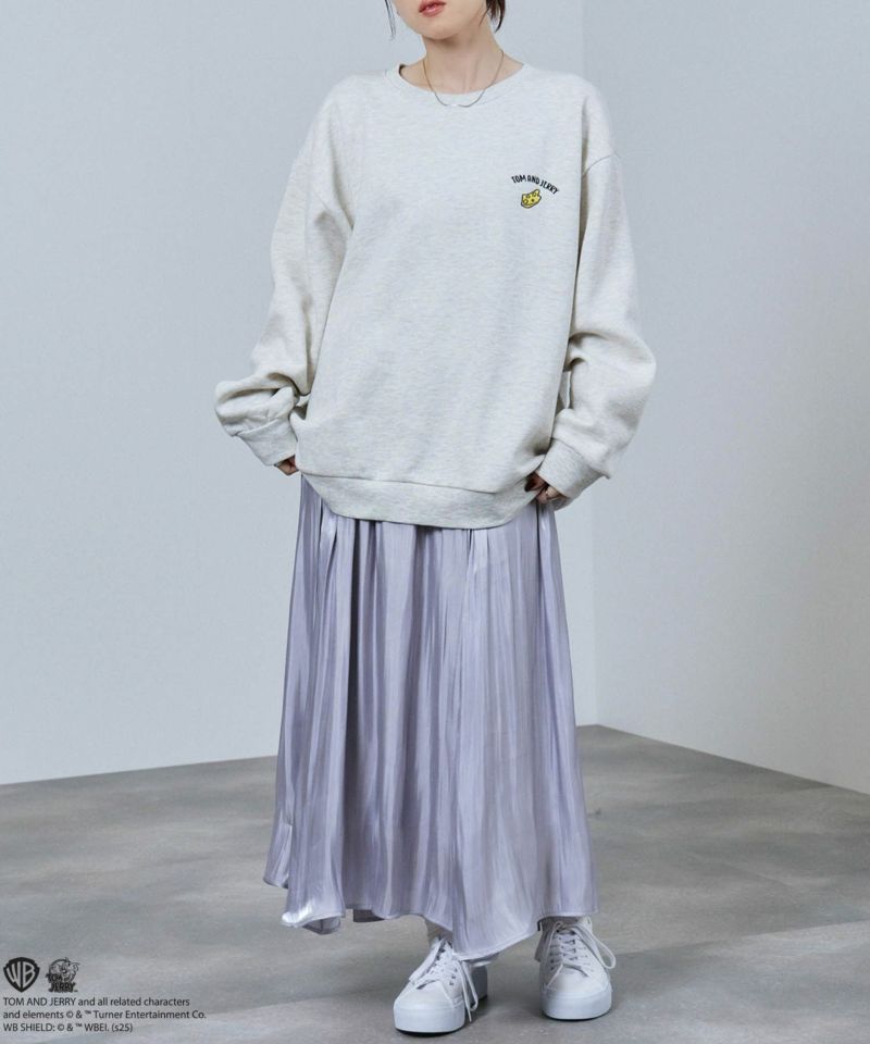 Tom and Jerry 刺繍トレーナー メンズ商品画像-5