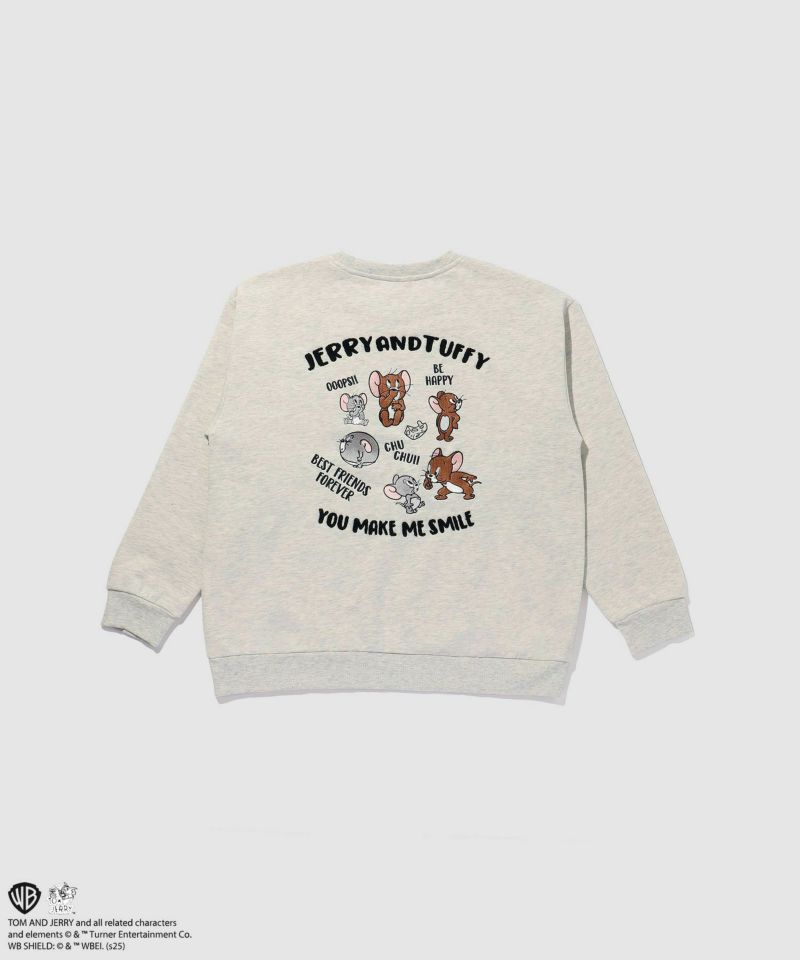 Tom and Jerry 刺繍トレーナー メンズ商品画像-11