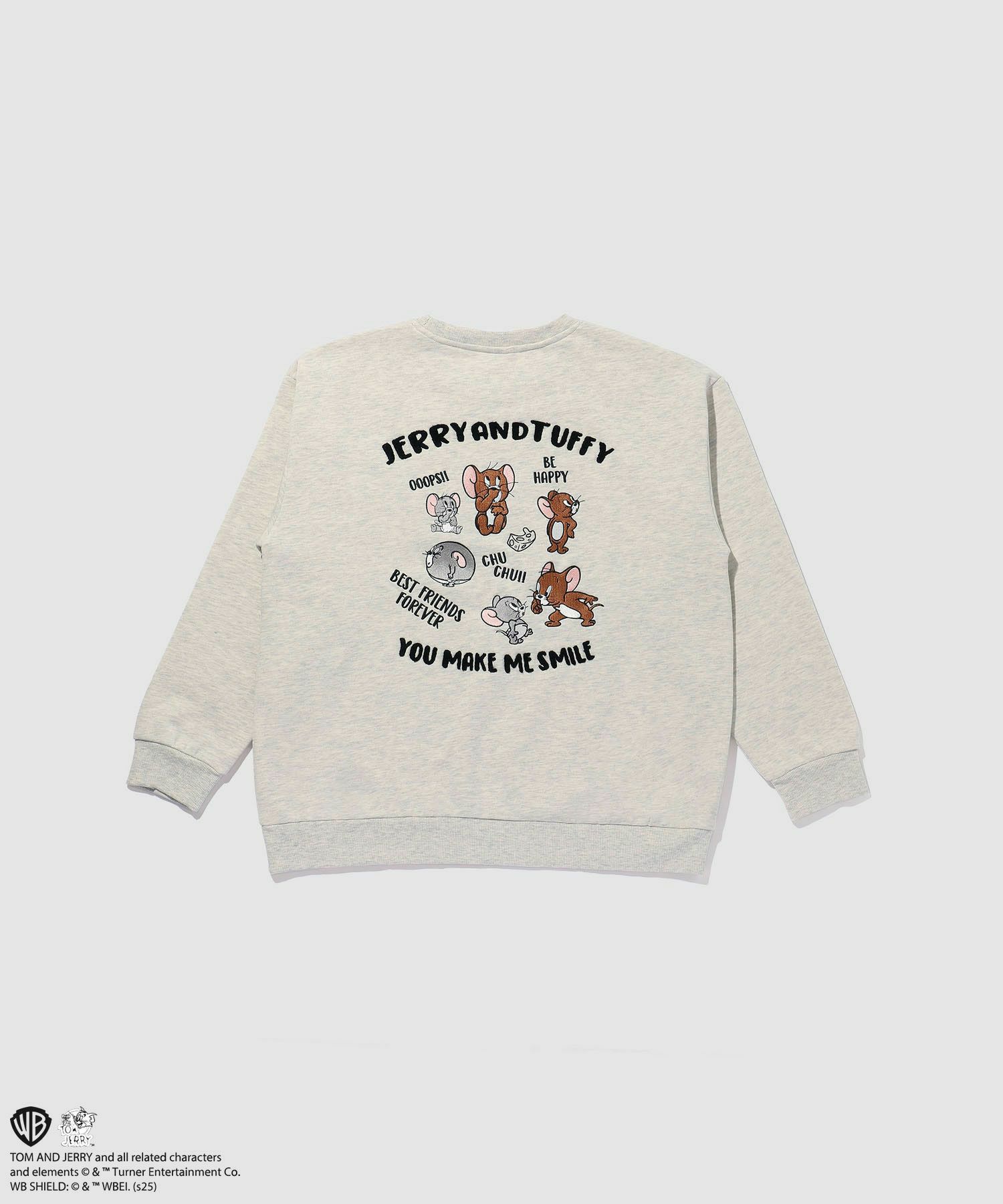 Tom and Jerry 刺繍トレーナー メンズ商品画像-11