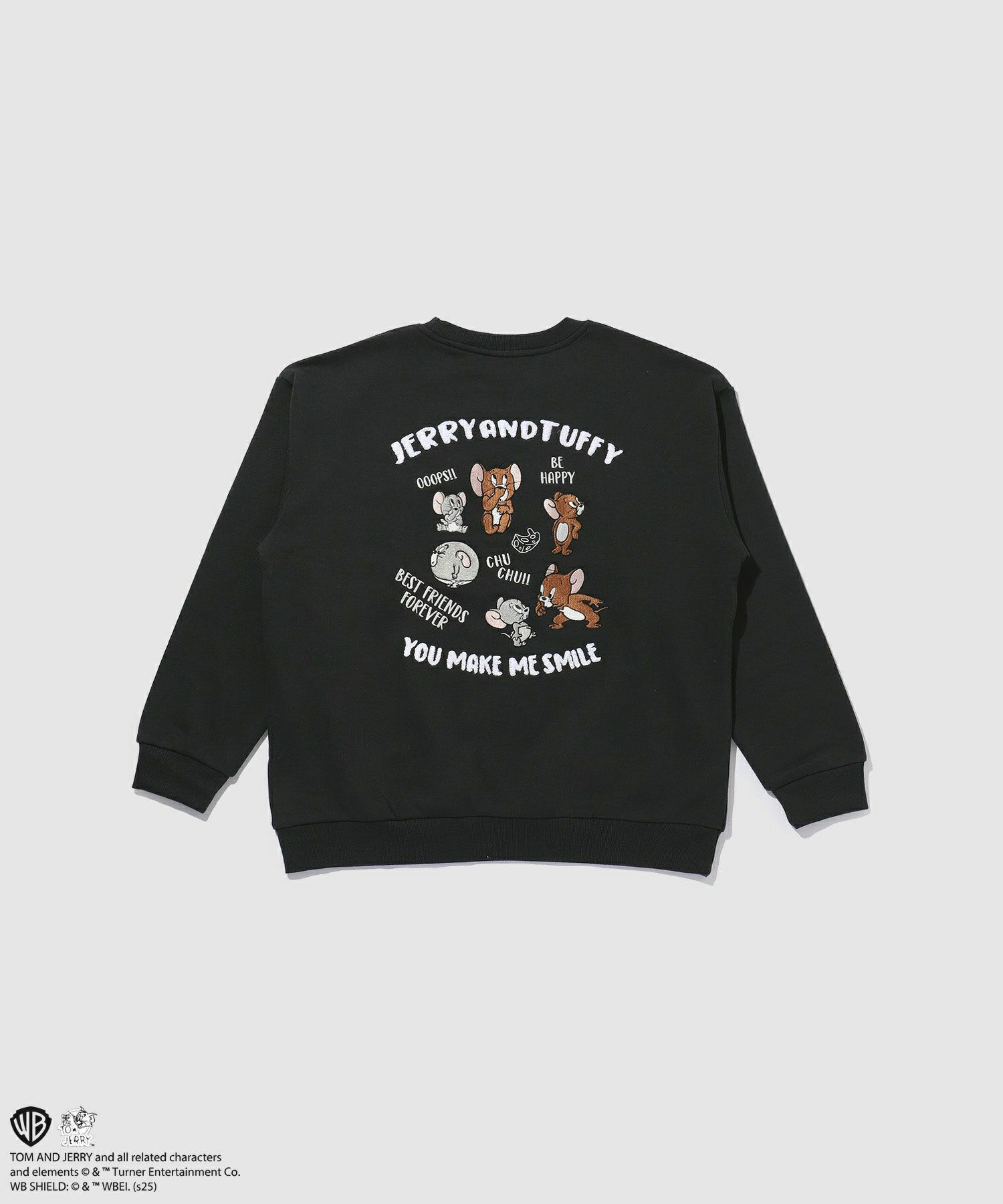 Tom and Jerry 刺繍トレーナー メンズ商品画像-12