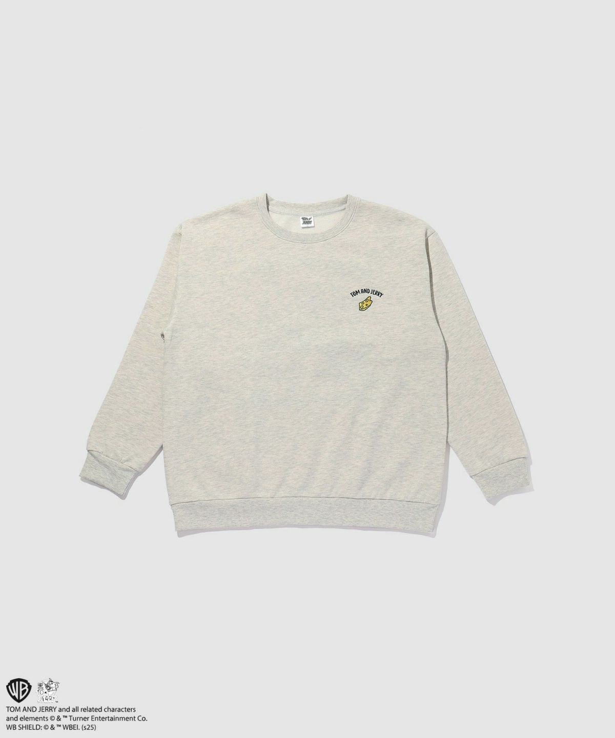 Tom and Jerry 刺繍トレーナー メンズ