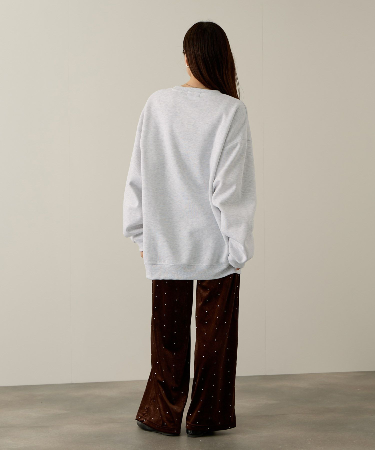 QUASH  ベアーサガラ刺繍トレーナー メンズ商品画像-9