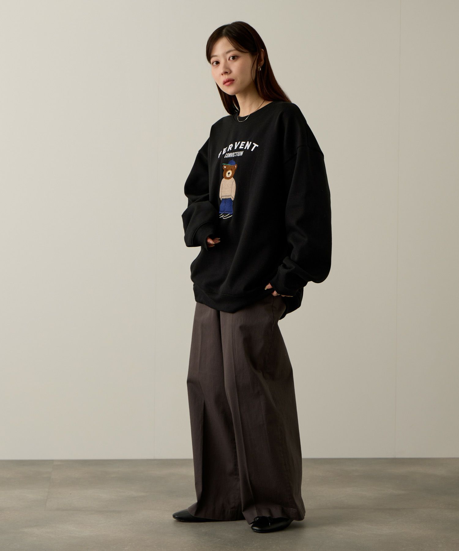 QUASH  ベアーサガラ刺繍トレーナー メンズ商品画像-20