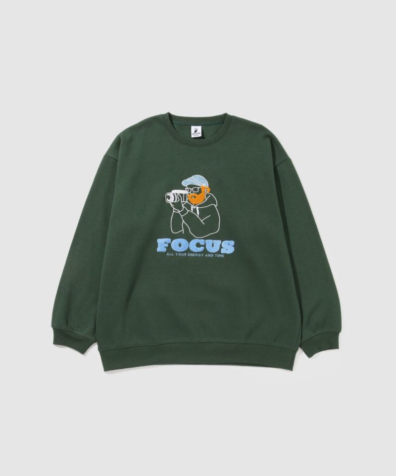 ヒゲサガラ刺繍トレーナー メンズ商品画像-4