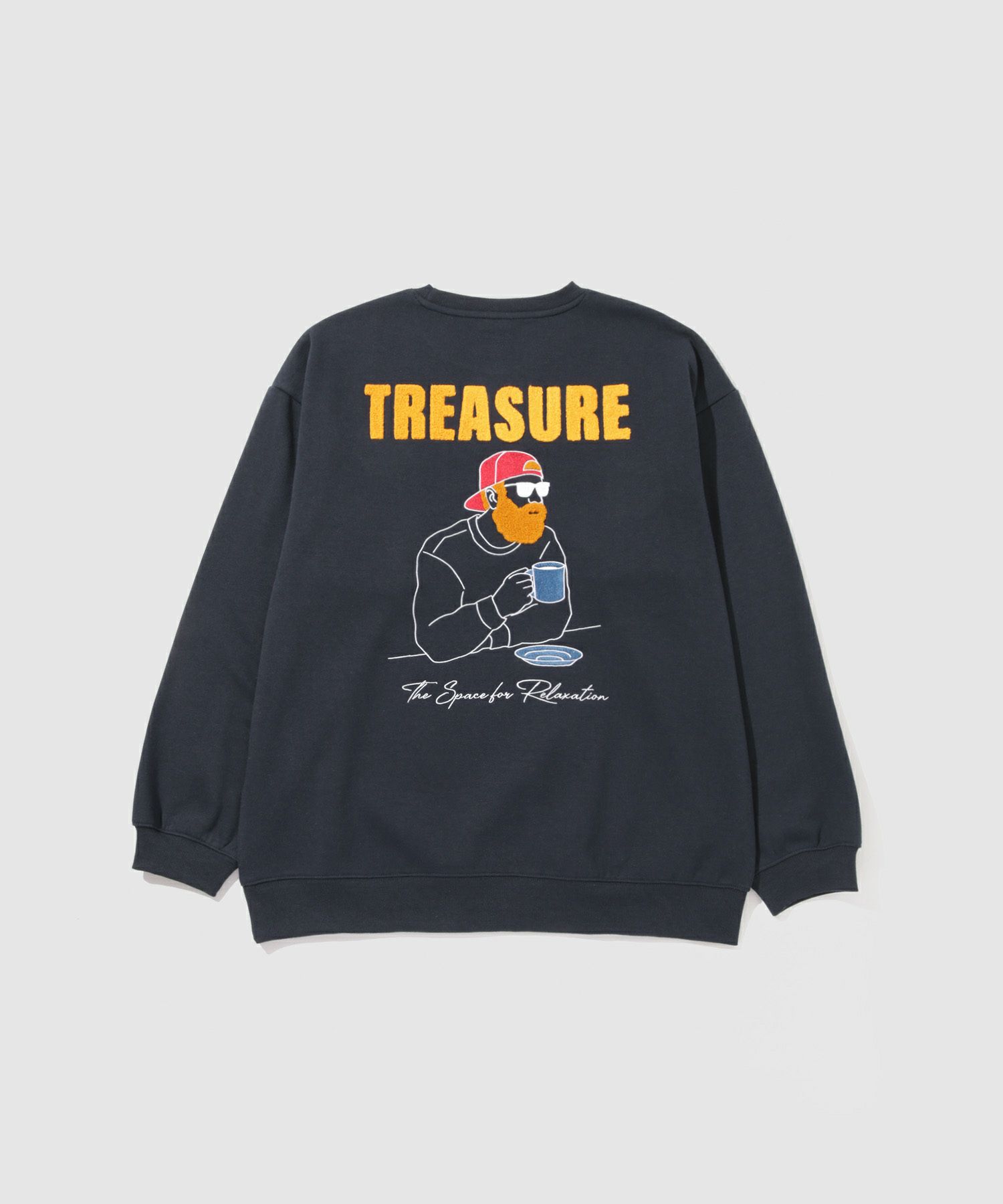 ヒゲサガラ刺繍トレーナー メンズ商品画像-5