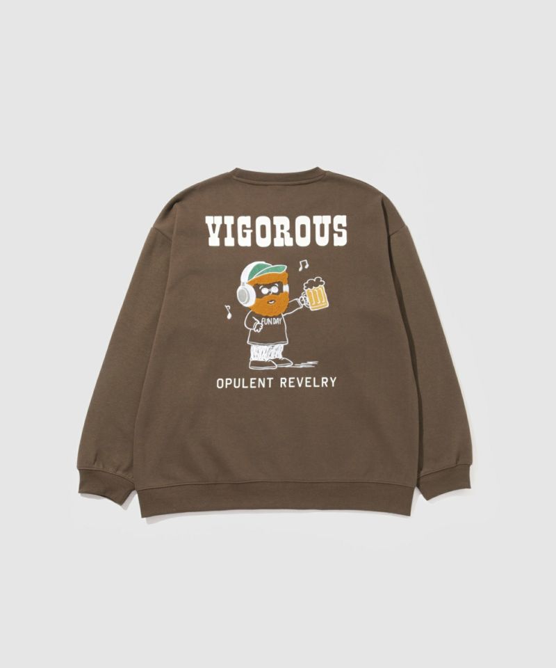 ミニヒゲサガラ刺繍トレーナー メンズ商品画像-5