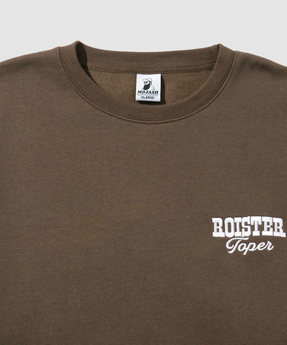 ミニヒゲサガラ刺繍トレーナー メンズ