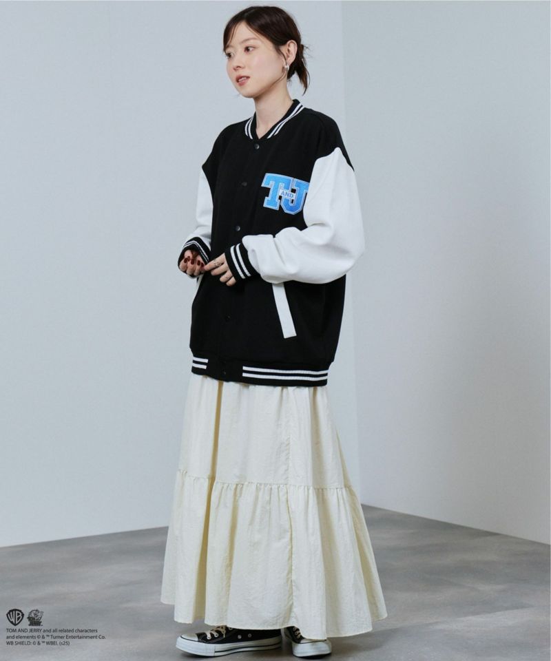 Tom and Jerry バック刺繍スタジャン メンズ商品画像-5