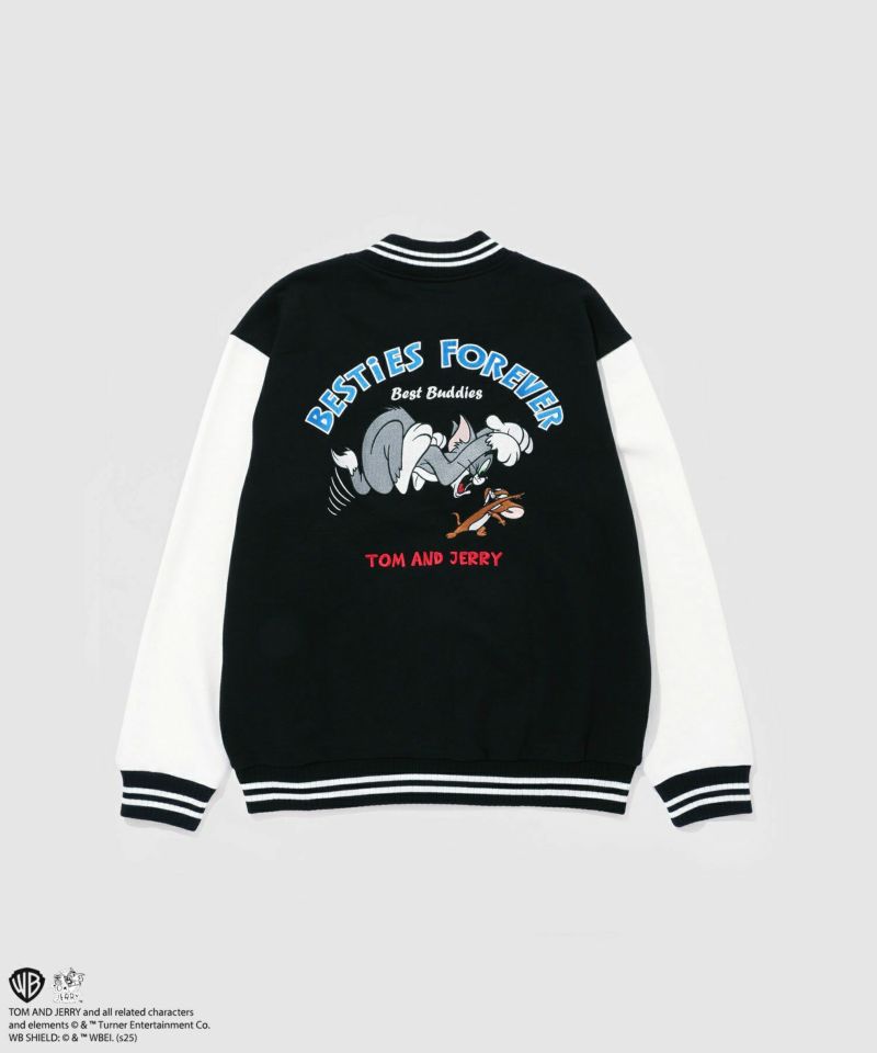 Tom and Jerry バック刺繍スタジャン メンズ商品画像-13