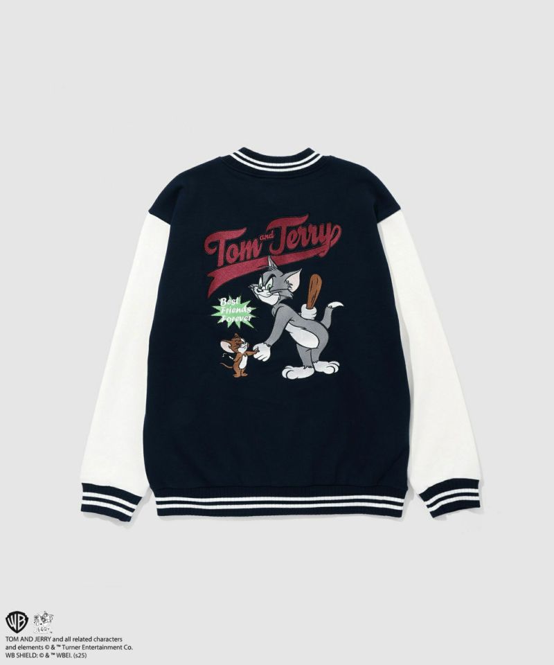 Tom and Jerry バック刺繍スタジャン メンズ商品画像-14