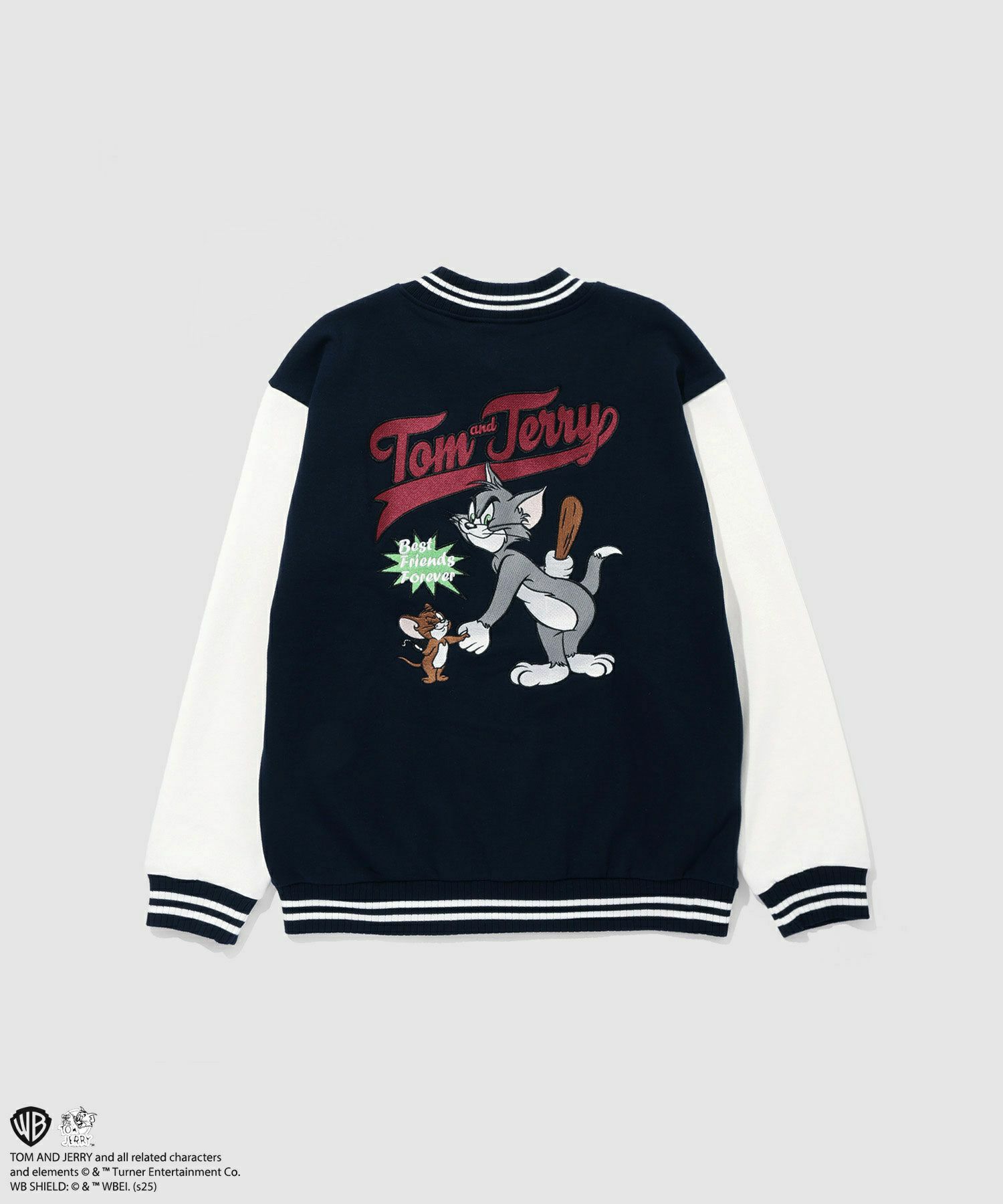 Tom and Jerry バック刺繍スタジャン メンズ商品サムネイル-14