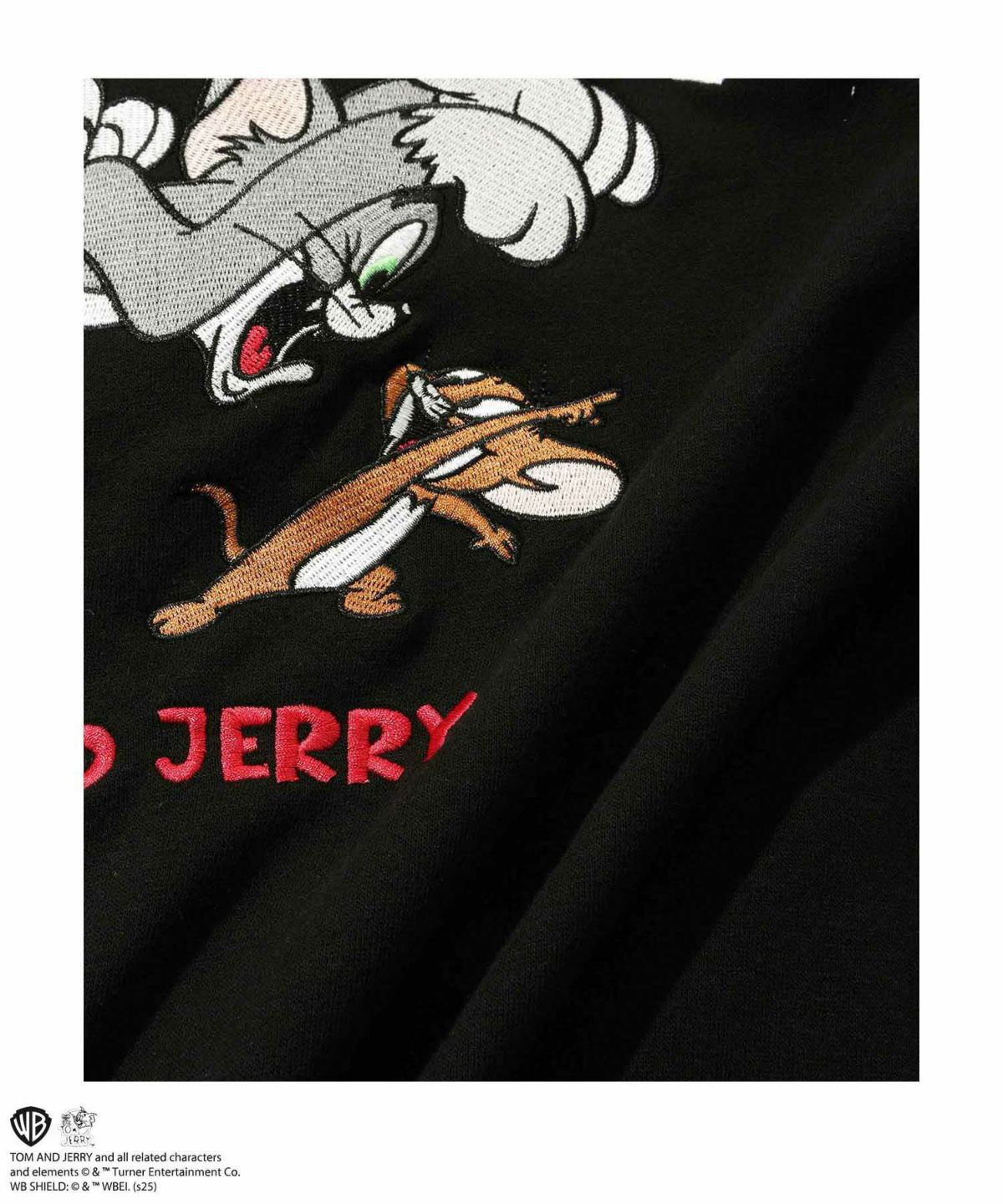 Tom and Jerry バック刺繍スタジャン メンズ