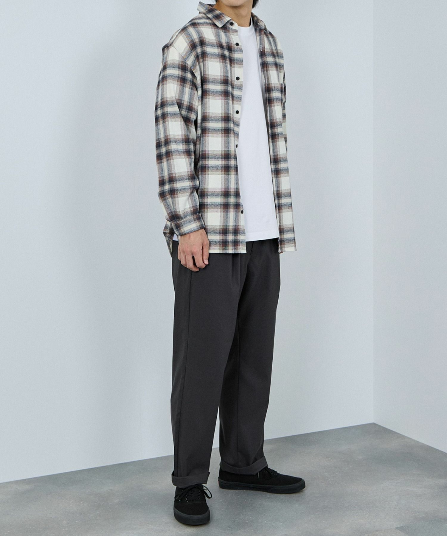 NAVY 毎日はきたくなるラクラクパンツ 「マイラク」 ワイドパンツ メンズ