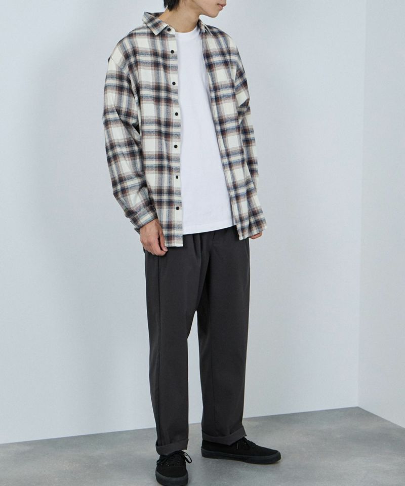 NAVY  毎日はきたくなるラクラクパンツ 「マイラク」 ワイドパンツ メンズ商品画像-7