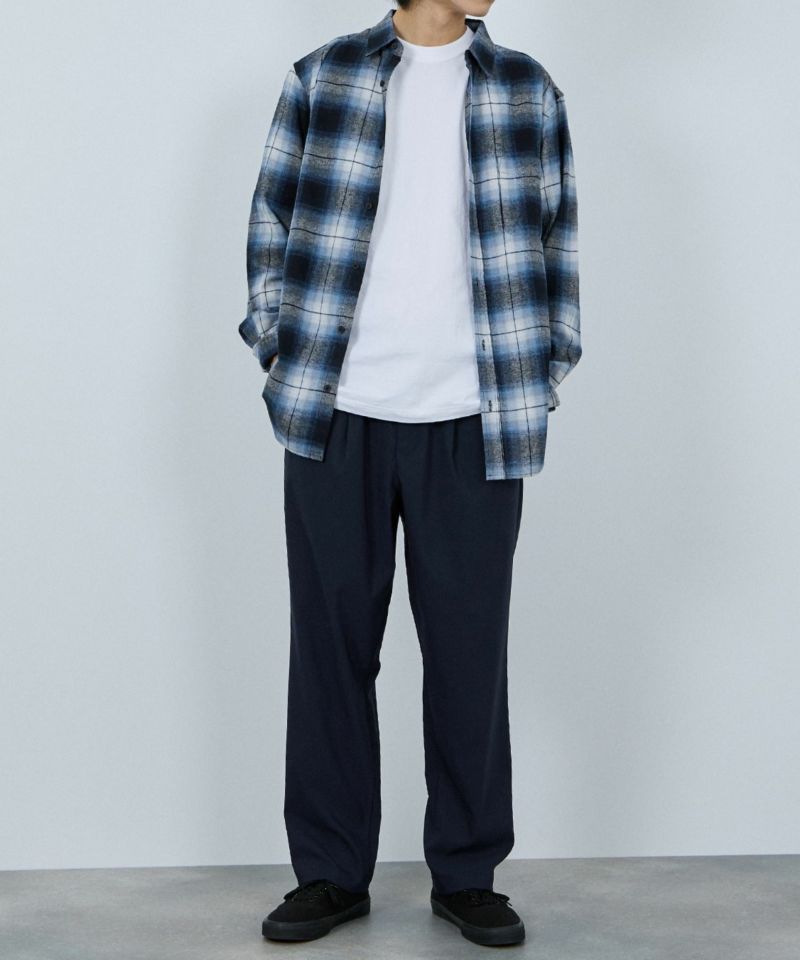 NAVY 毎日はきたくなるラクラクパンツ 「マイラク」 ワイドパンツ メンズ商品画像-16