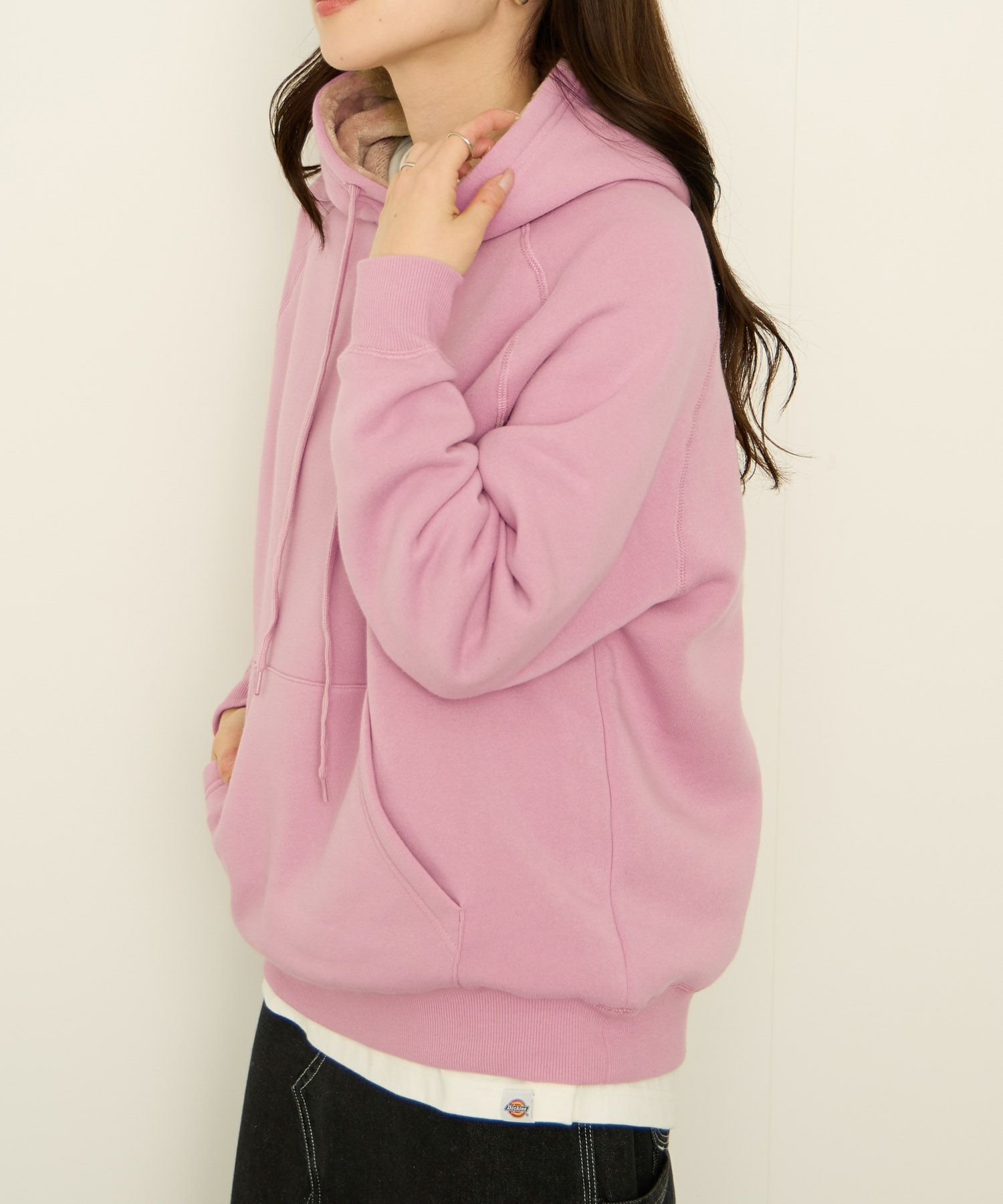 nAvy  裏シャギーパーカー レディース商品画像-3