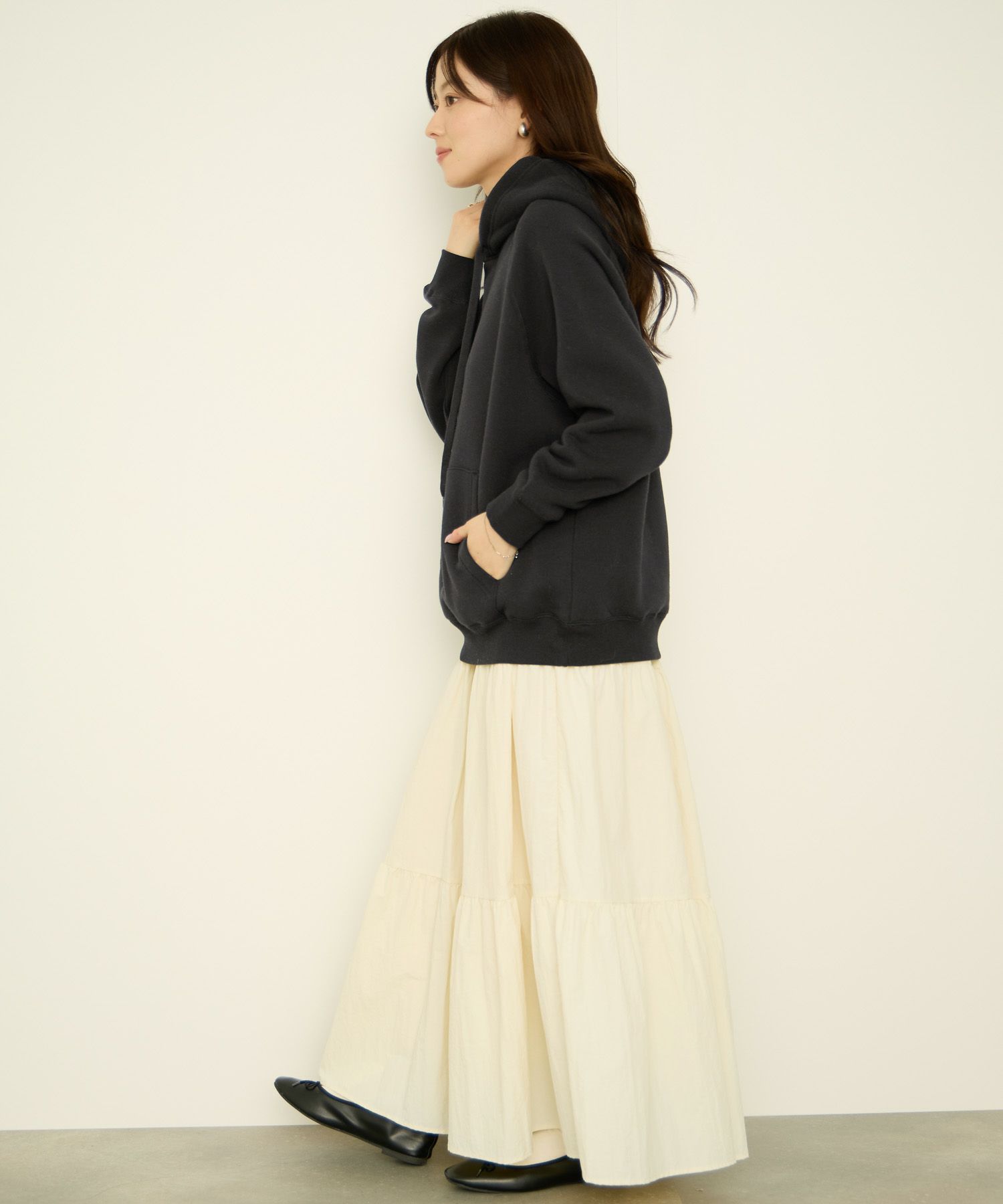 nAvy  裏シャギーパーカー レディース商品画像-19