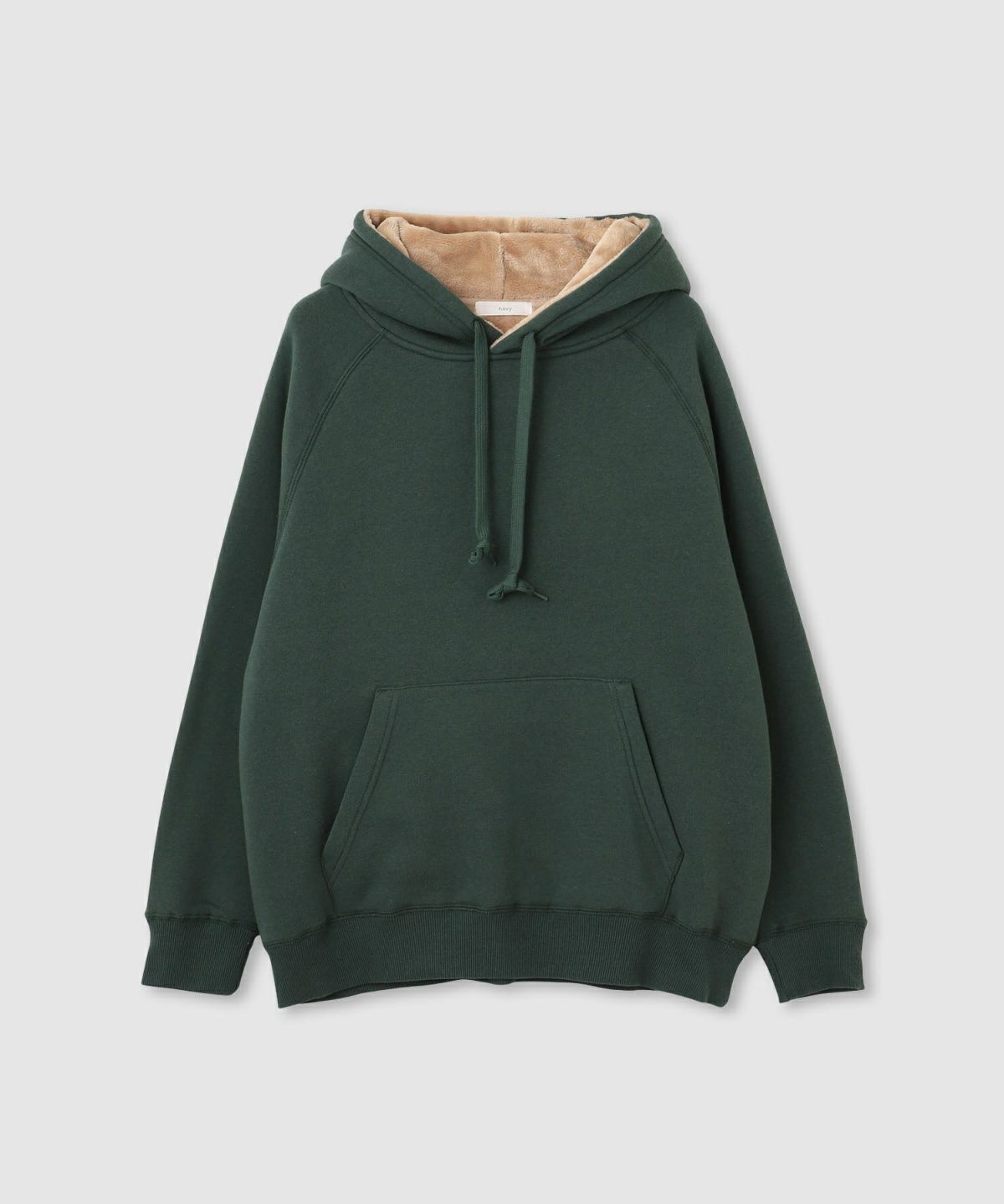 nAvy 裏シャギーパーカー レディース