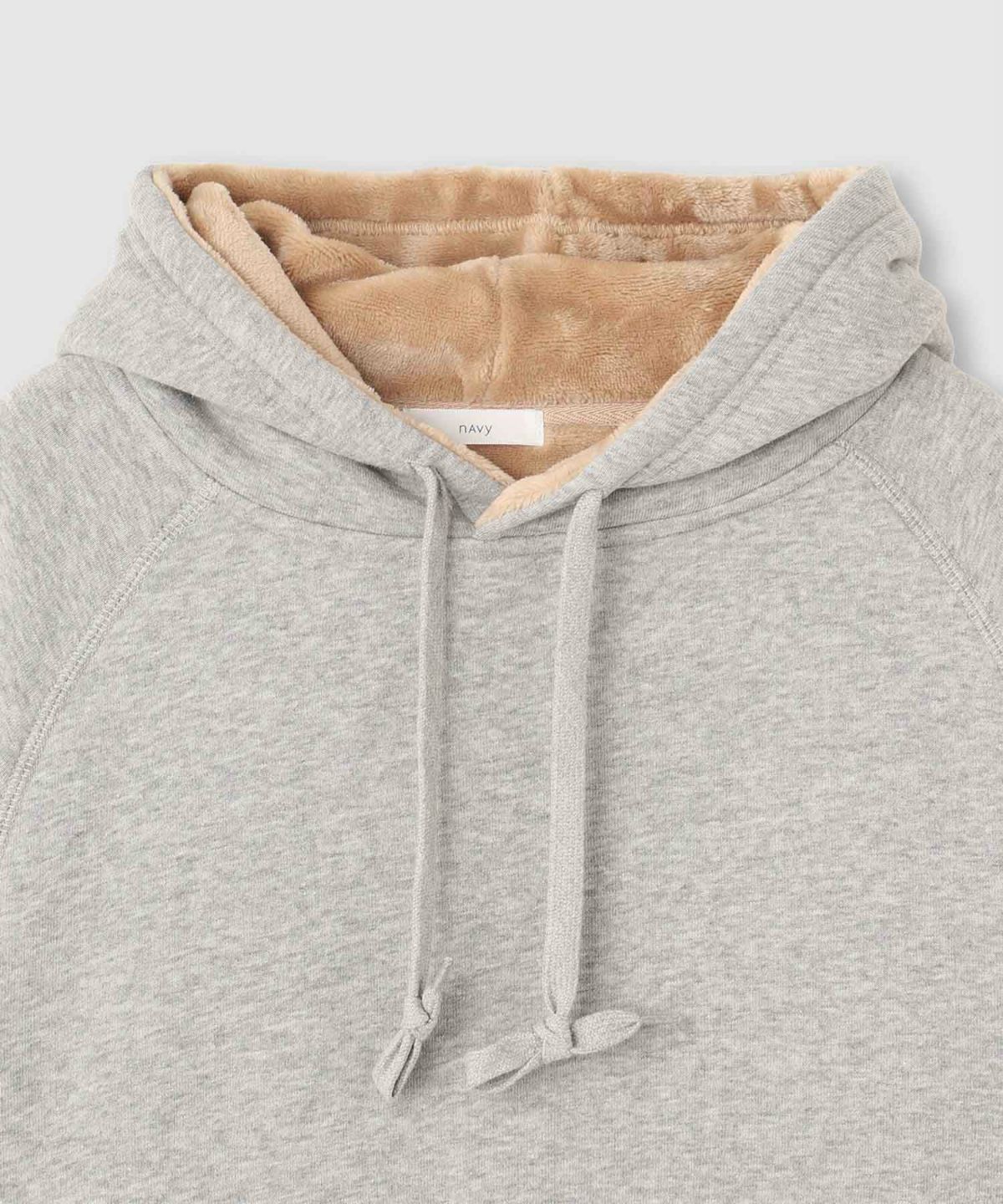 nAvy 裏シャギーパーカー レディース