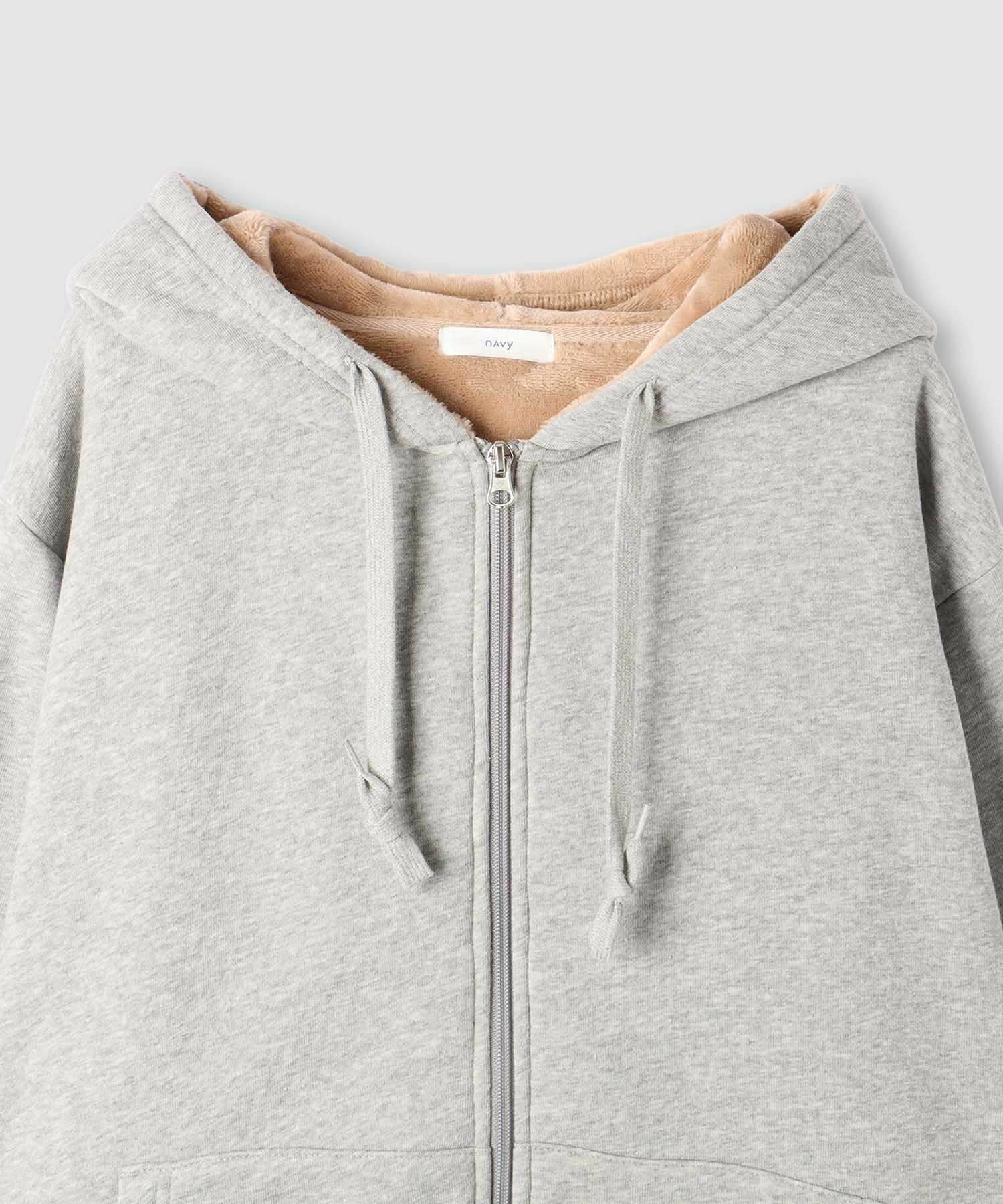 nAvy  裏シャギージップパーカー レディース商品画像-19