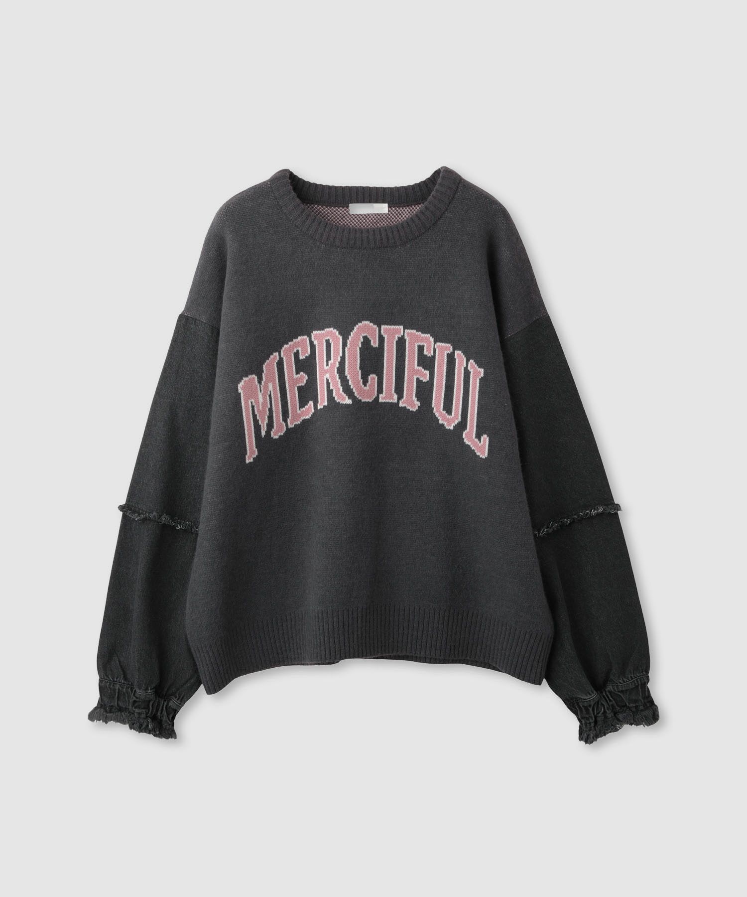 nAvy  ニット×デニムプルオーバー レディース商品画像-14