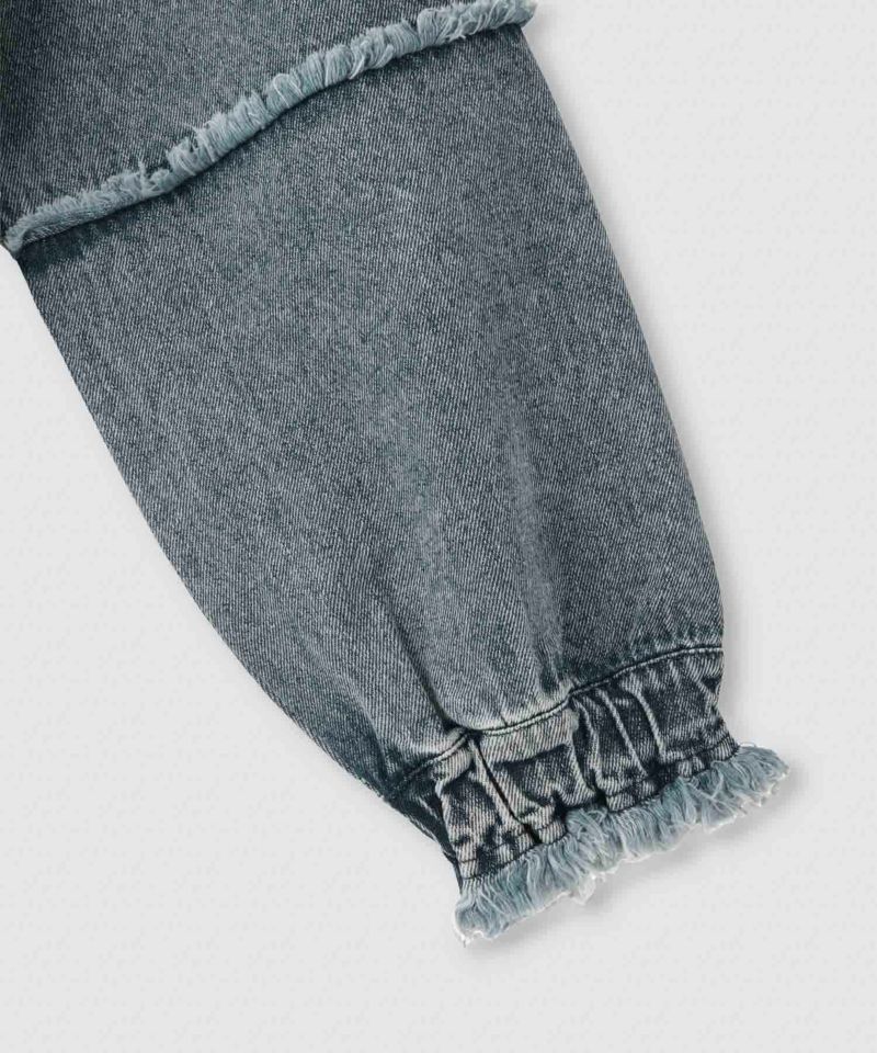 nAvy ニット×デニムプルオーバー レディース