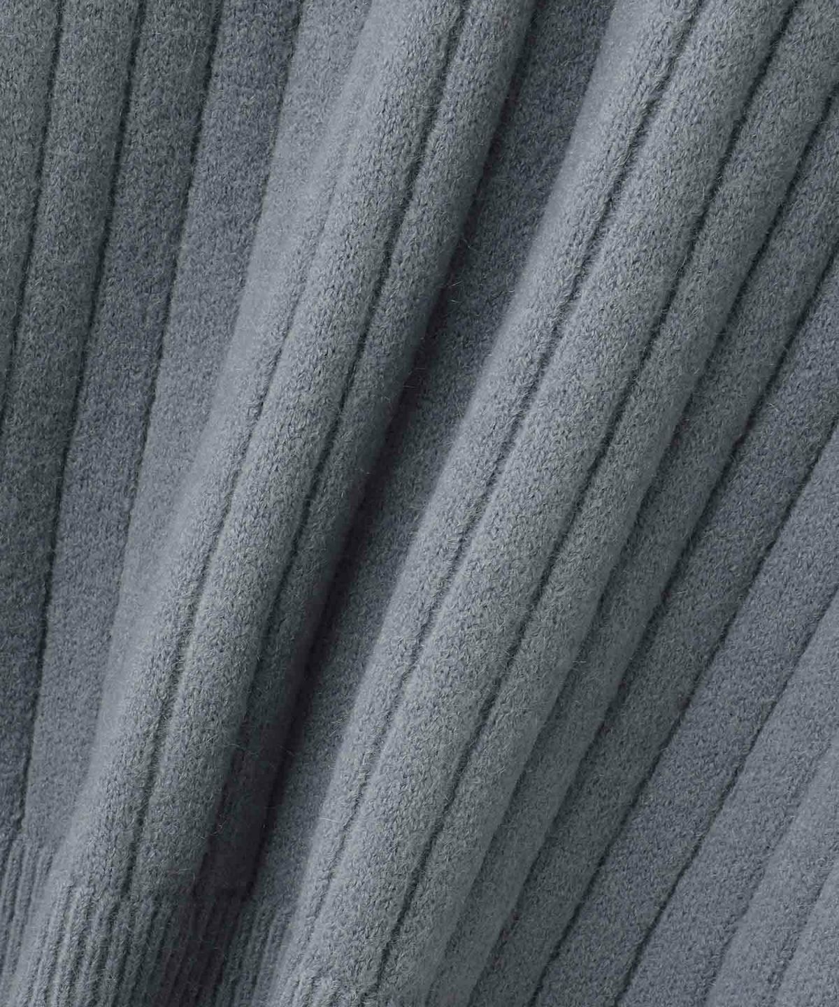 nAvy もちり もちもち 洗えるニット 配色クルーネック レディース