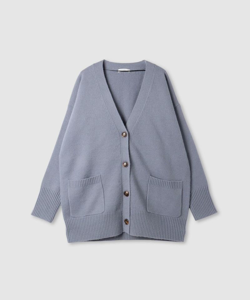 nAvy もちり もちもち 洗えるニット Vネックカーディガン レディース商品画像-21