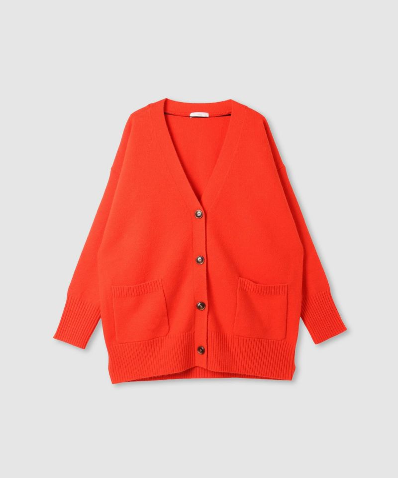 nAvy もちり もちもち 洗えるニット Vネックカーディガン レディース商品画像-23