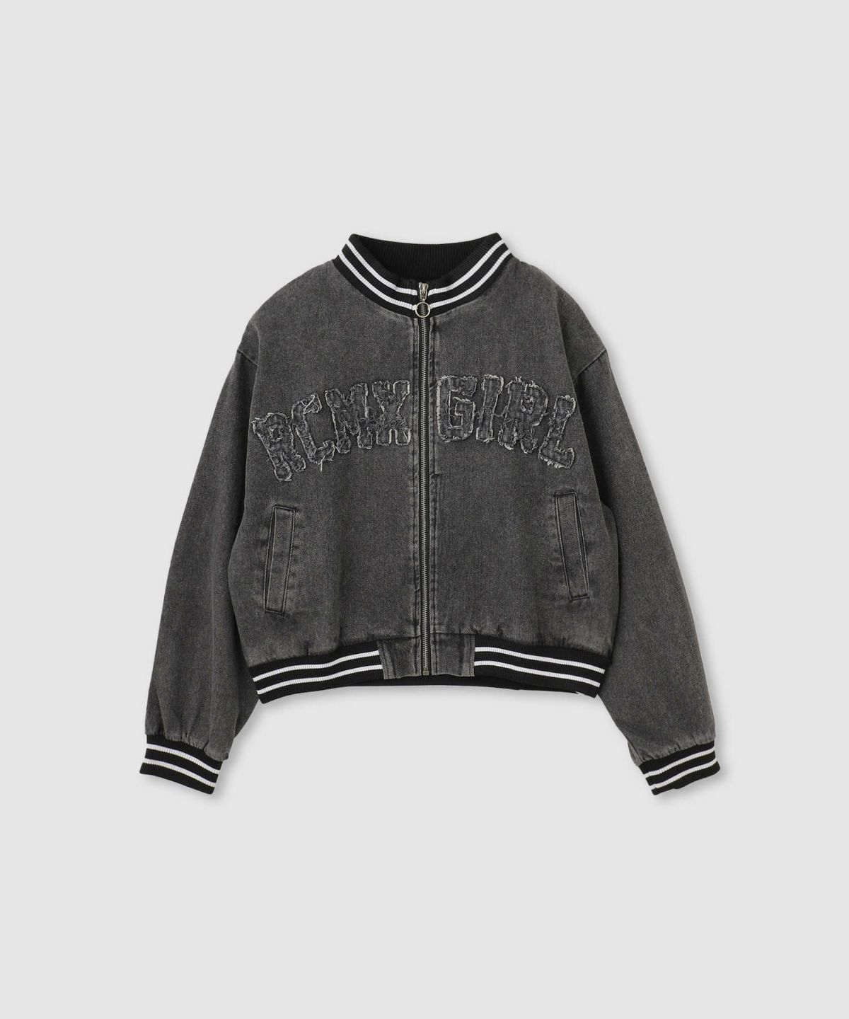 [期間限定価格]RICH MIX デニムブルゾンジャケット キッズ