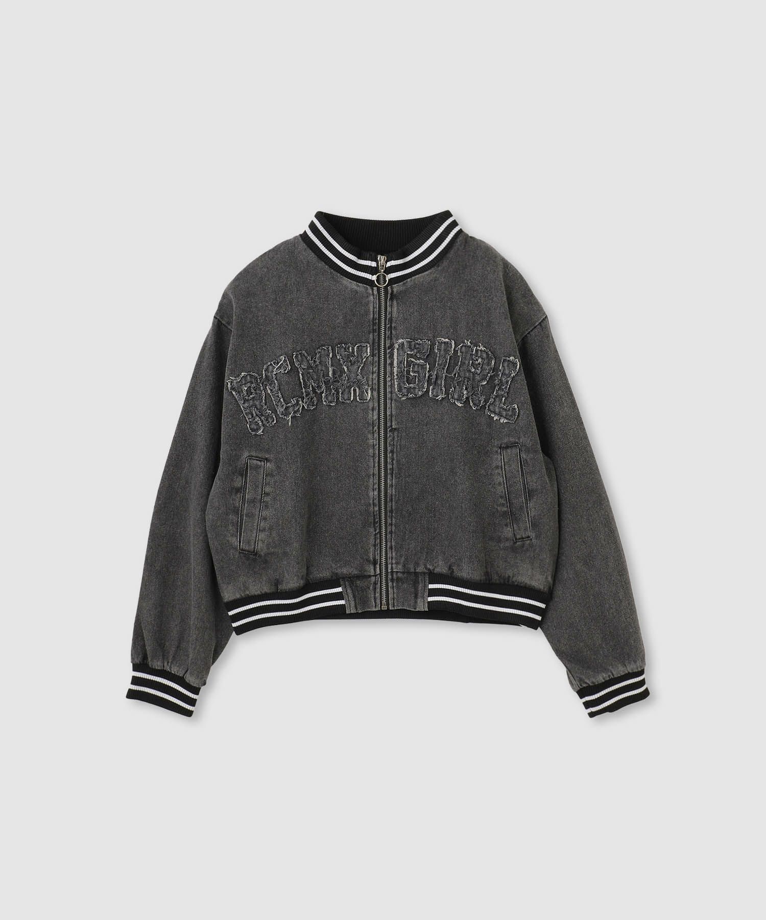 [期間限定価格]RICH MIX デニムブルゾンジャケット キッズ