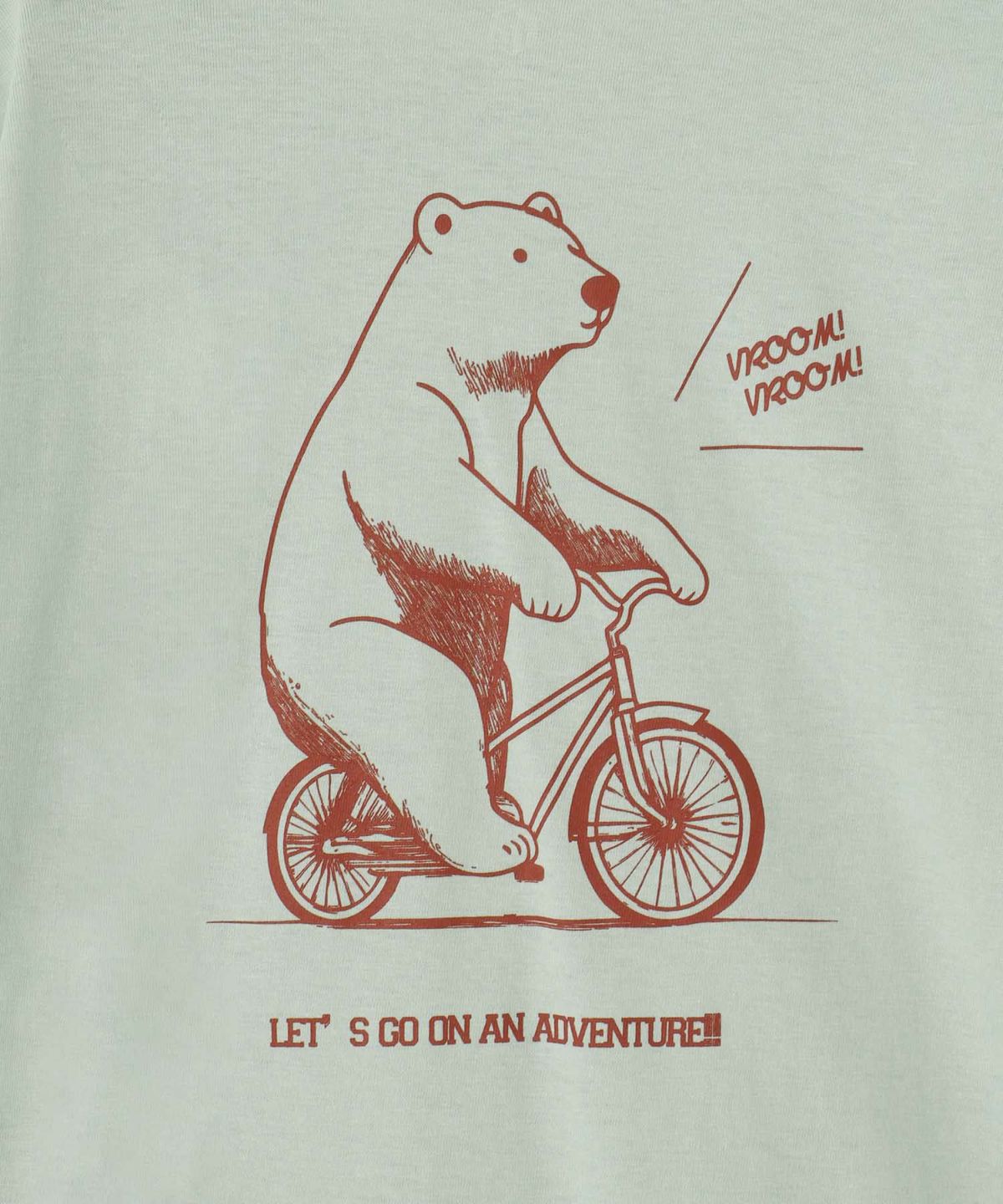 T-GRAPHICS 線描きアニマル長袖Tシャツ キッズ メール便 対応商品