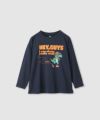 T-GRAPHICS  スケータープリント長袖Tシャツ キッズ メール便 対応商品商品サムネイル-1