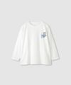 T-GRAPHICS  スケータープリント長袖Tシャツ キッズ メール便 対応商品商品サムネイル-2